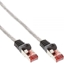 Изображение InLine Patchcord S/FTP, PiMF, Cat.6, PVC, przeroczysty 0.3m (76433T)