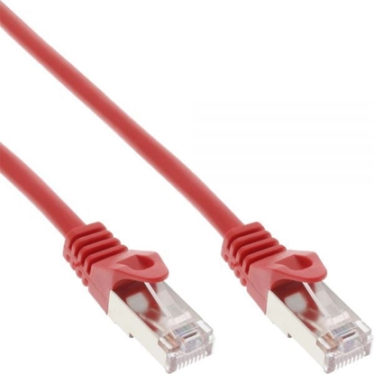 Attēls no InLine Patchcord SF/UTP, Cat.5e, czerwony 1.5m (72514R)