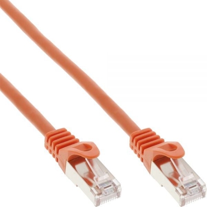 Attēls no InLine Patchcord SF/UTP, Cat.5e, pomaraczowy 0.25m (72522O)