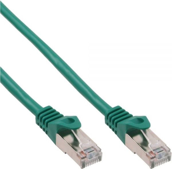 Изображение InLine Patchcord SF/UTP, Cat.5e, zielony 1.5m (72514G)