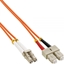 Attēls no InLine Patchcord wiatowodowy LC/SC, 50/125µm, OM2 25m (88638)
