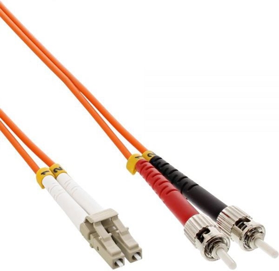 Picture of InLine Patchcord wiatowodowy LC/ST, 50/125µm OM2 2m (88502)