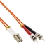Изображение InLine Patchcord wiatowodowy LC/ST, 50/125µm OM2 2m (88502)