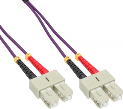 Attēls no InLine Patchcord wiatowodowy SC/SC, 50/125µm, OM4 20m (83520P)