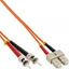 Attēls no InLine Patchcord wiatowodowy SC/ST, 50/125µm, OM2, 0.5m (82504)