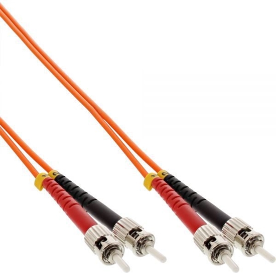 Picture of InLine Patchcord wiatowodowy ST/ST, 50/125µm, OM2 15m (81515)