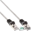 Picture of InLine Patchcord, Cat.5e, SF/UTP, 0.5m, przezroczysty (72550T)