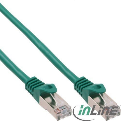 Attēls no InLine Patchcord, Cat.5e, SF/UTP, 1m, zielony (72511G)