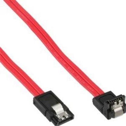 Attēls no InLine SATA - SATA, 0.75m, Czerwony (27307)