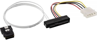 Attēls no InLine SFF 8482 - SFF 8087, 0.5m, Wielokolorowy (27622)