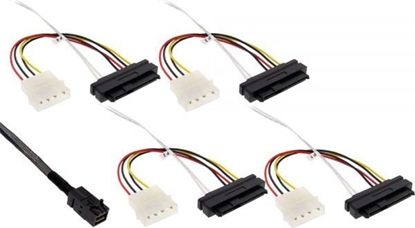 Attēls no InLine SFF 8482 - SFF-8643, 1m, Wielokolorowy (27632B)