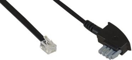 Изображение InLine TAE-N - RJ11 6P2C bridged 6m 18819B