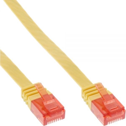 Attēls no InLine Ultraslim Patchcable U/UTP, Cat.6, óty, 10m (71600Y)