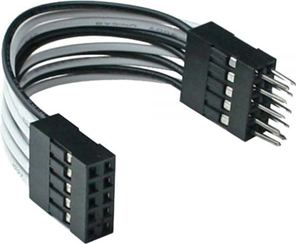 Attēls no InLine USB 10 pin - USB 10 pin, 0.05m, Czarny (33440K)