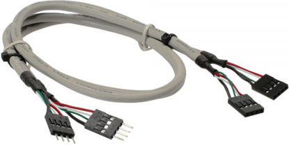Attēls no InLine USB 4 pin - USB 4 pin, 0.6m, Szary (33440J)