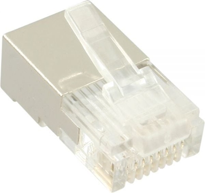 Изображение InLine Wtyczka RJ45 8P8C ekranowane konektowy do okrgych kabli (74000)