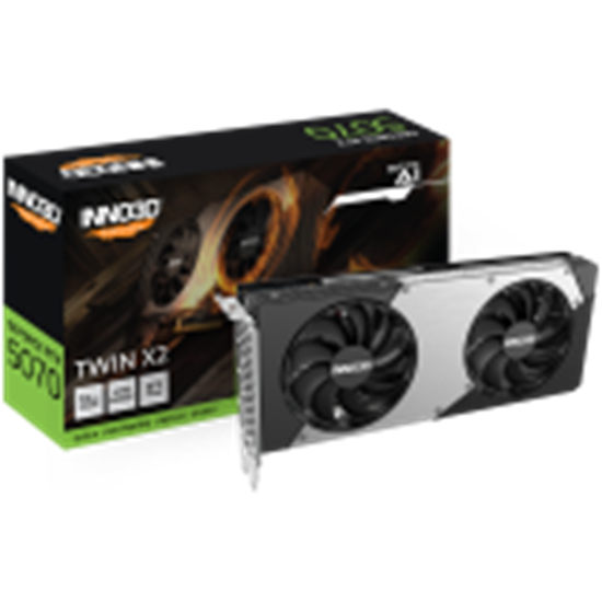 Picture of INNO3D GeForce RTX 5070 Twin X2, 12288 MB GDDR7