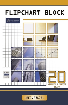 Attēls no Interdruk Blok do flipcharta A1 gadki 50 kartek