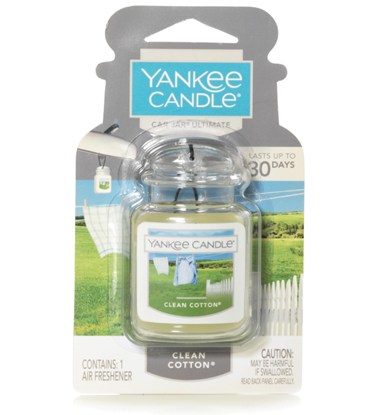 Attēls no Yankee Candle Car Jar Ultimate Clean Cotton 24 g