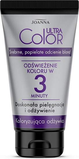 Picture of Joanna Ultra Color koloryzujca odywka srebrne popielate odcienie blond 100g