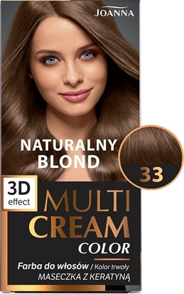 Изображение Joanna Multi Cream Color Farba nr 33 Naturalny Blond