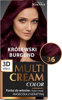 Изображение Joanna Multi Cream Color Farba nr 36 Królewski Burgund