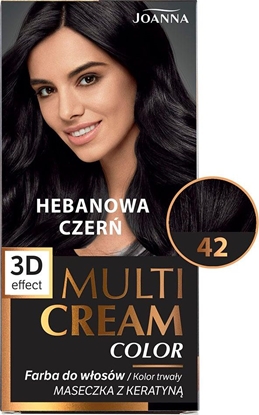 Изображение Joanna Multi Cream Color Farba nr 42 Hebanowa Czer