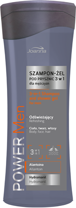 Изображение Joanna Power Men Szampon-el pod prysznic 3w1 100ml