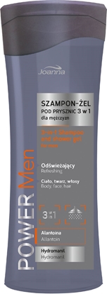 Изображение Joanna Power Men Szampon-el pod prysznic 3w1 300ml