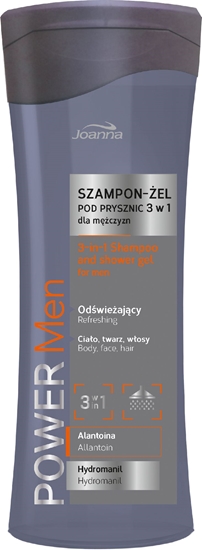 Picture of Joanna Power Men Szampon-el pod prysznic 3w1 300ml