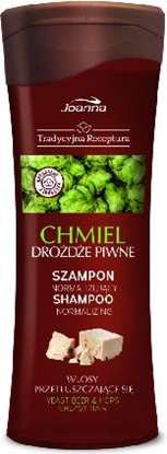 Attēls no Joanna Tradycyjna Receptura Szampon do wosów normalizujcy Chmiel i Drode Piwne 300ml - 521612
