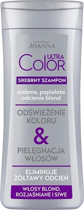 Picture of Joanna Ultra Color srebrny szampon do wosów srebrne popielate odcienie blond 400ml