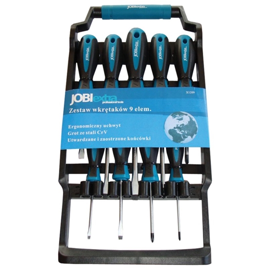 Picture of JOBIextra Zestaw wkrtaków 9 elementów (X1209)