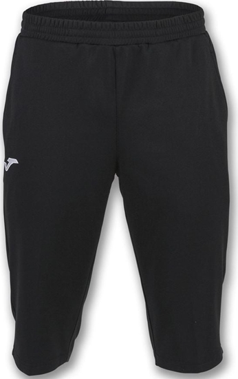Picture of Joma Czarne spodnie treningowe 3/4 Joma Capri Fleece Bermudy Junior XS