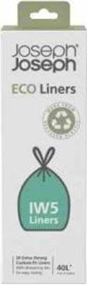 Attēls no Joseph Joseph IW5 40L Grey Recycled Bin Liners