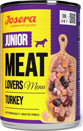 Изображение Josera Meat Lovers Junior Menu Indyk 400g