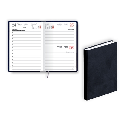 Picture of Kabatas plānotājs 2026.gadam EKO Mono, diena, 98x150 mm, balacron, melns