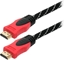 Attēls no Kabel Blow HDMI - HDMI 1.5m czerwony (5900804001782)
