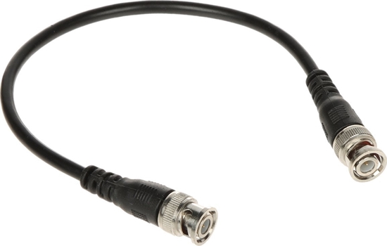 Изображение Kabel BNC - BNC 0.3m czarny (CROSS-BNC/0.3M*P50)