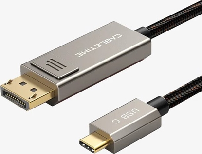 Attēls no Kabel Cabletime Kabel USB Type-C - DisplayPort, 8K, 2m