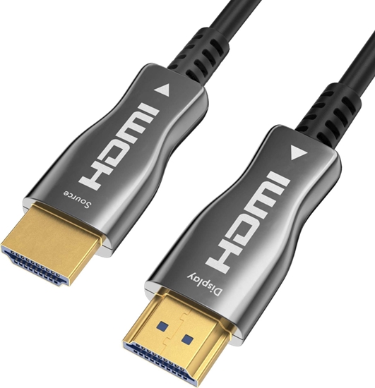 Изображение Kabel Claroc HDMI - HDMI 20m czarny (FEN-HDMI-20-20M)