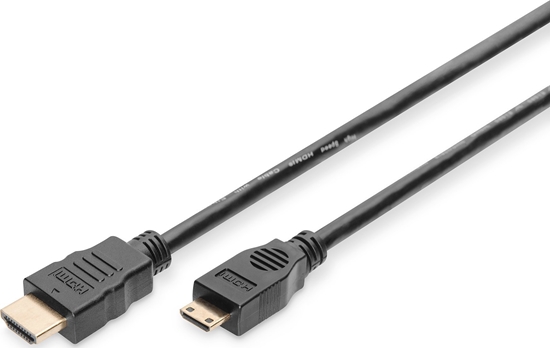 Picture of Kabel Digitus HDMI Mini - HDMI 2m czarny (AK-330106-020-S)