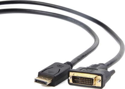 Picture of Kabel Gembird DisplayPort - DVI-D 1m czarny (CCDPMDVIM1M)