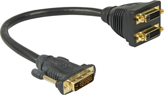 Picture of Kabel Goobay DVI-D - DVI-D x2 20m czarny (68740)