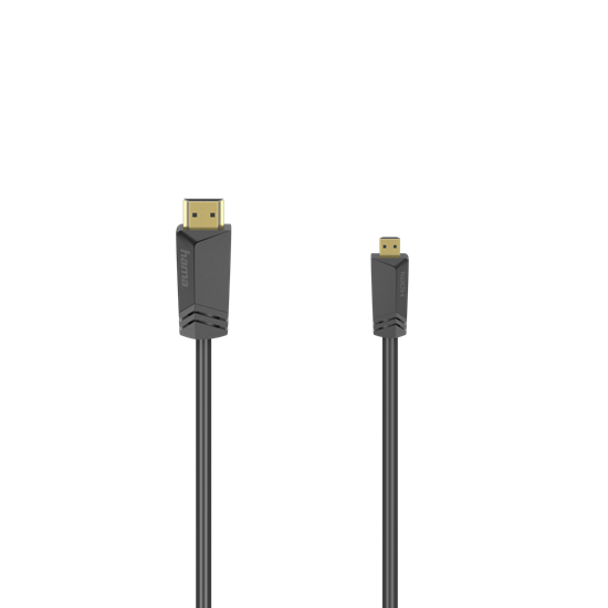 Picture of Kabel Hama HDMI Micro - HDMI 1.5m czarny (002050160000)