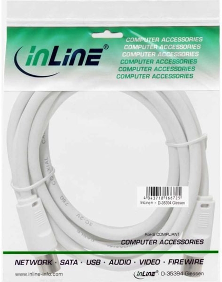 Picture of Kabel InLine Antenowy 1m biay (69401)