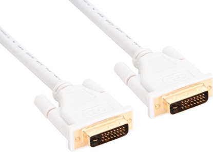 Picture of Kabel InLine DVI-D - DVI-D 5m biay (17775W)