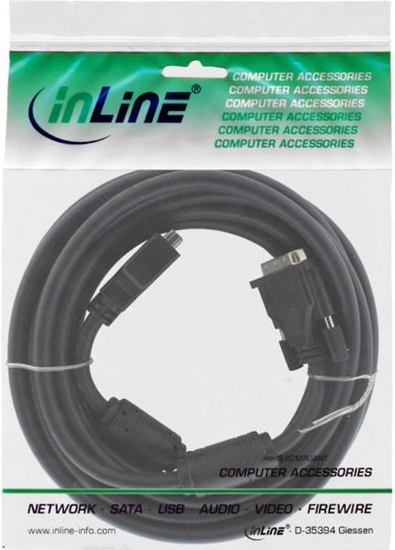 Picture of Kabel InLine DVI-D - DVI-D 5m czarny (17776)
