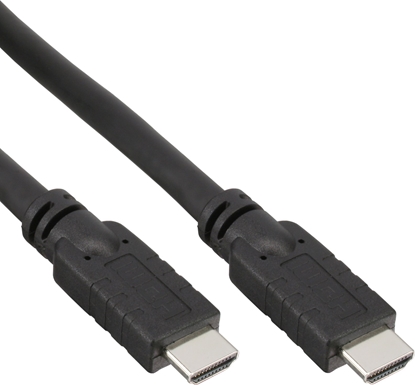 Attēls no Kabel InLine HDMI - HDMI 15m czarny (17615E)