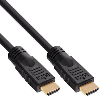 Attēls no Kabel InLine HDMI - HDMI 20m czarny (17620P)